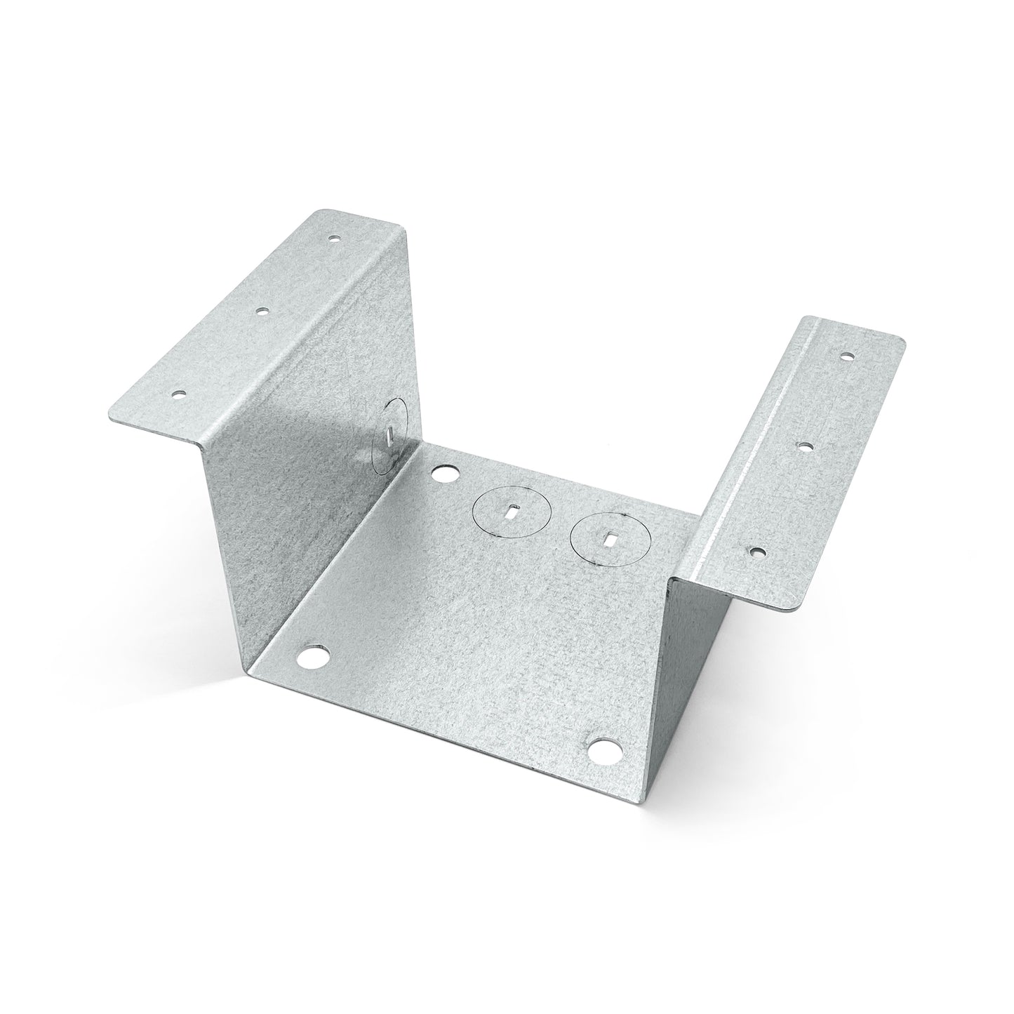 Rahmen für Hohlbodentank, Stahl - Modell 2-fach