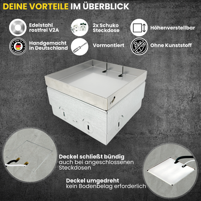 2-fach Bodentank