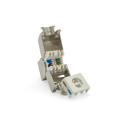 Keystone Jack Modul RJ45 Cat.6a Netzwerk Schirmung