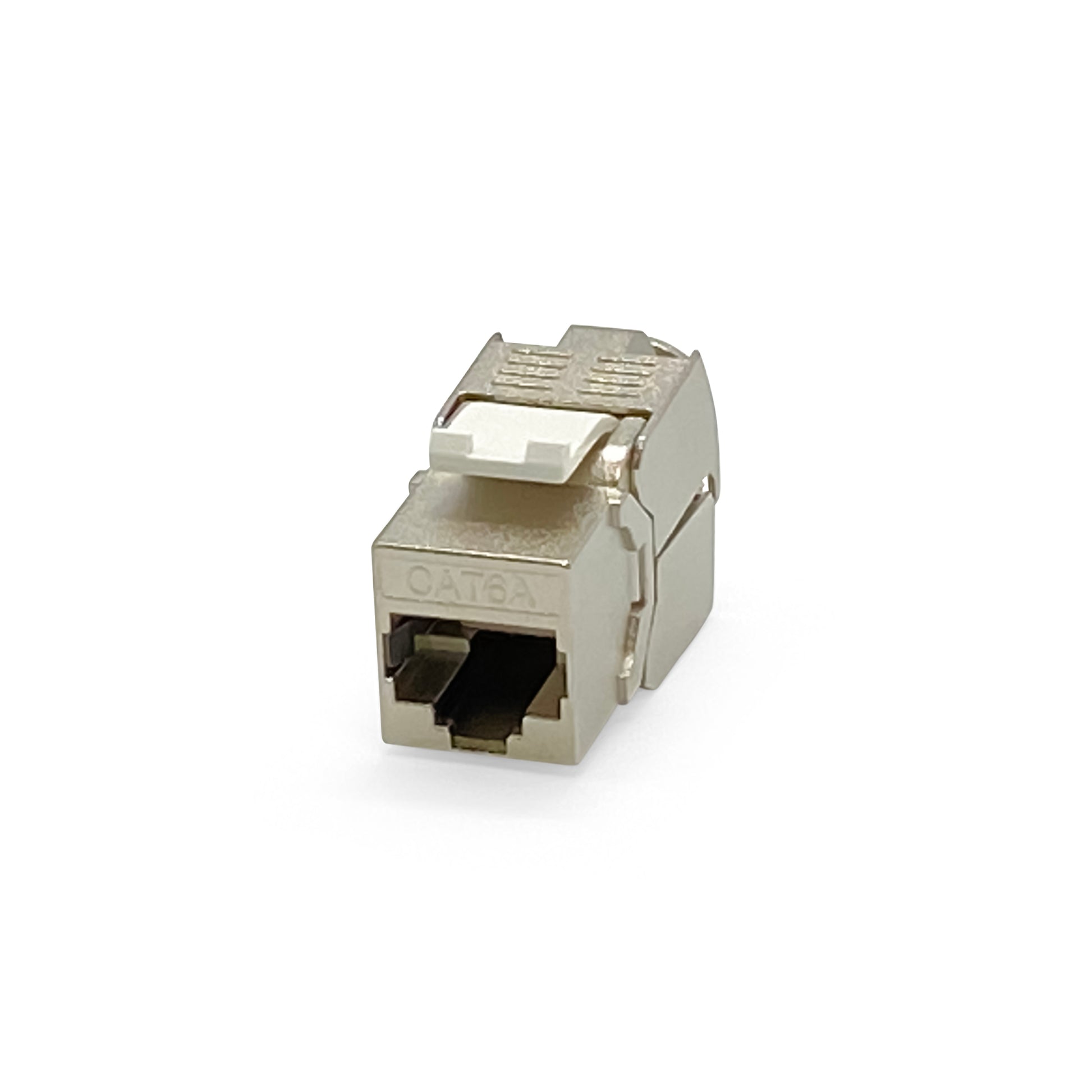 Keystone RJ45 Cat.6a Netzwerkmodul für Bodentank. 