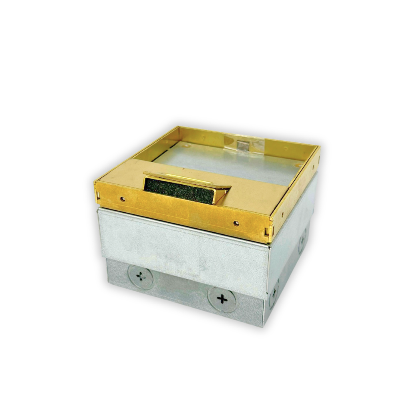 2-fach OBO UDHOME2 Messing