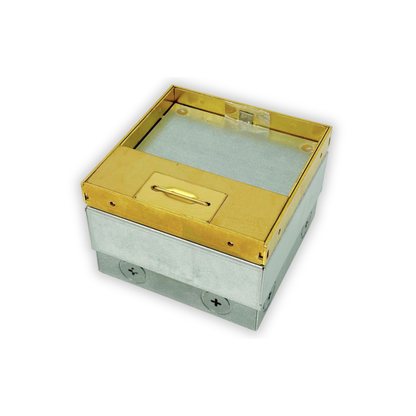 2-fach OBO UDHOME2 Messing